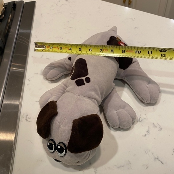 Pound Puppies Plush Puppy Dog Gray With Brown Spots Vintage 1985 Tonka - Picture 12 of 12